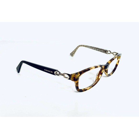 VTG Coach Tortoise Rectangular Glasses - Picture 3 of 12